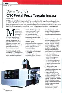 PORTAL FREZEMİZ ST MAKİNA DERGİSİNDE HABER OLDU