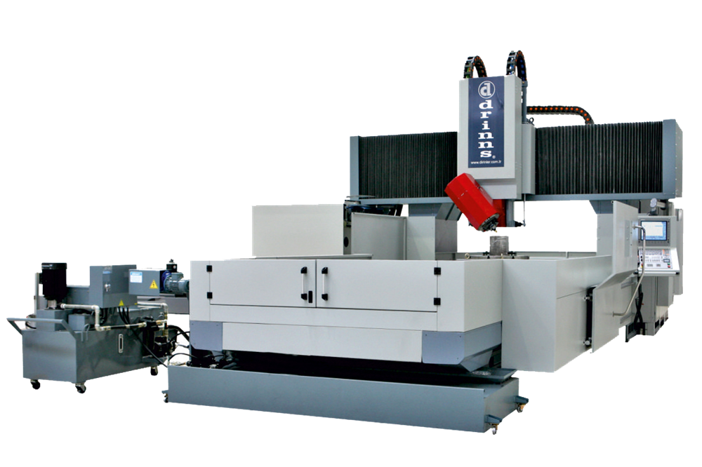 Drinns DCNC Series 4+1 Axis CNC Portal Milling Machine